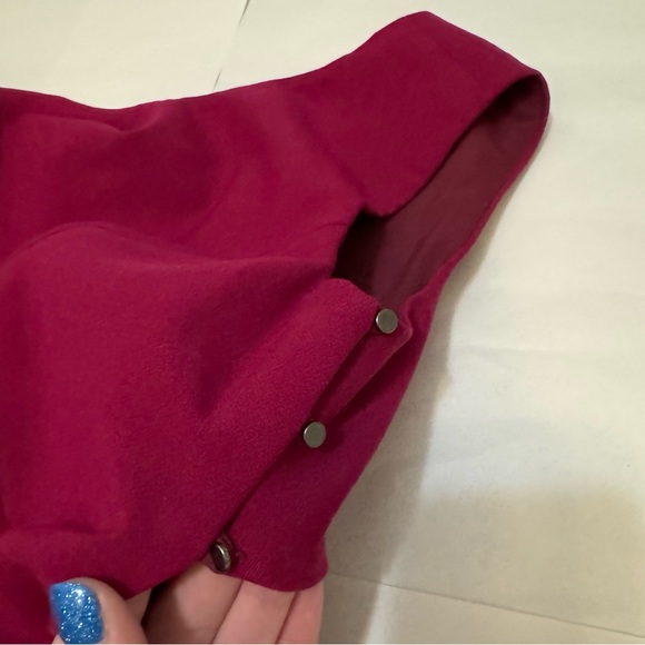 NWOT! Nicole Miller Cutout Cross Back Fuchsia Pink Purple Sleeveless Dress Sz 8 - Picture 2 of 9